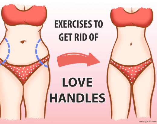 Exercises to get rid of Love Handles