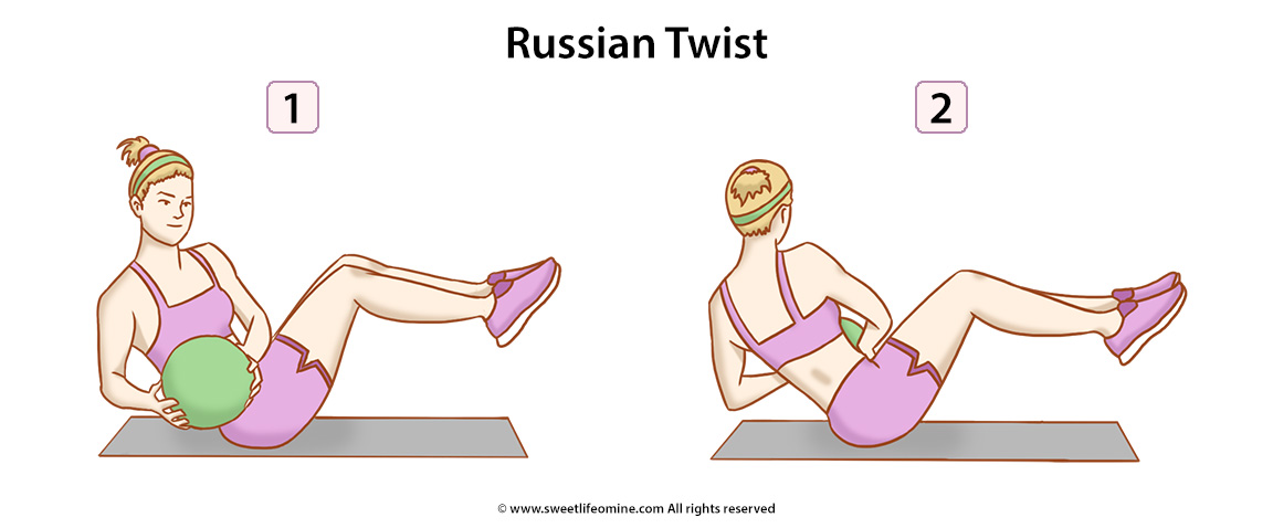 Russian Twist Exercise