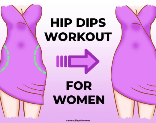 Hip dips workout for women