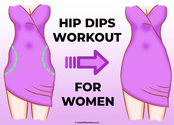 Hip dips workout for women