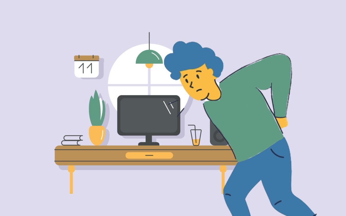 How to Reduce Lower Back Pain While Working from Home